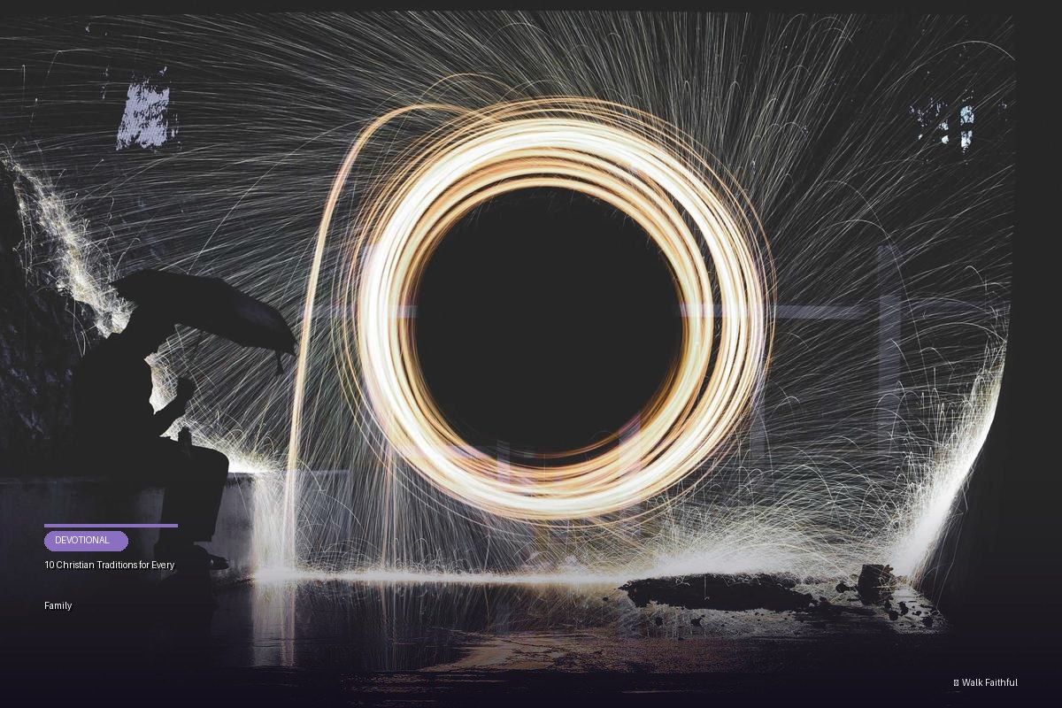 10 Christian Traditions for Every Family