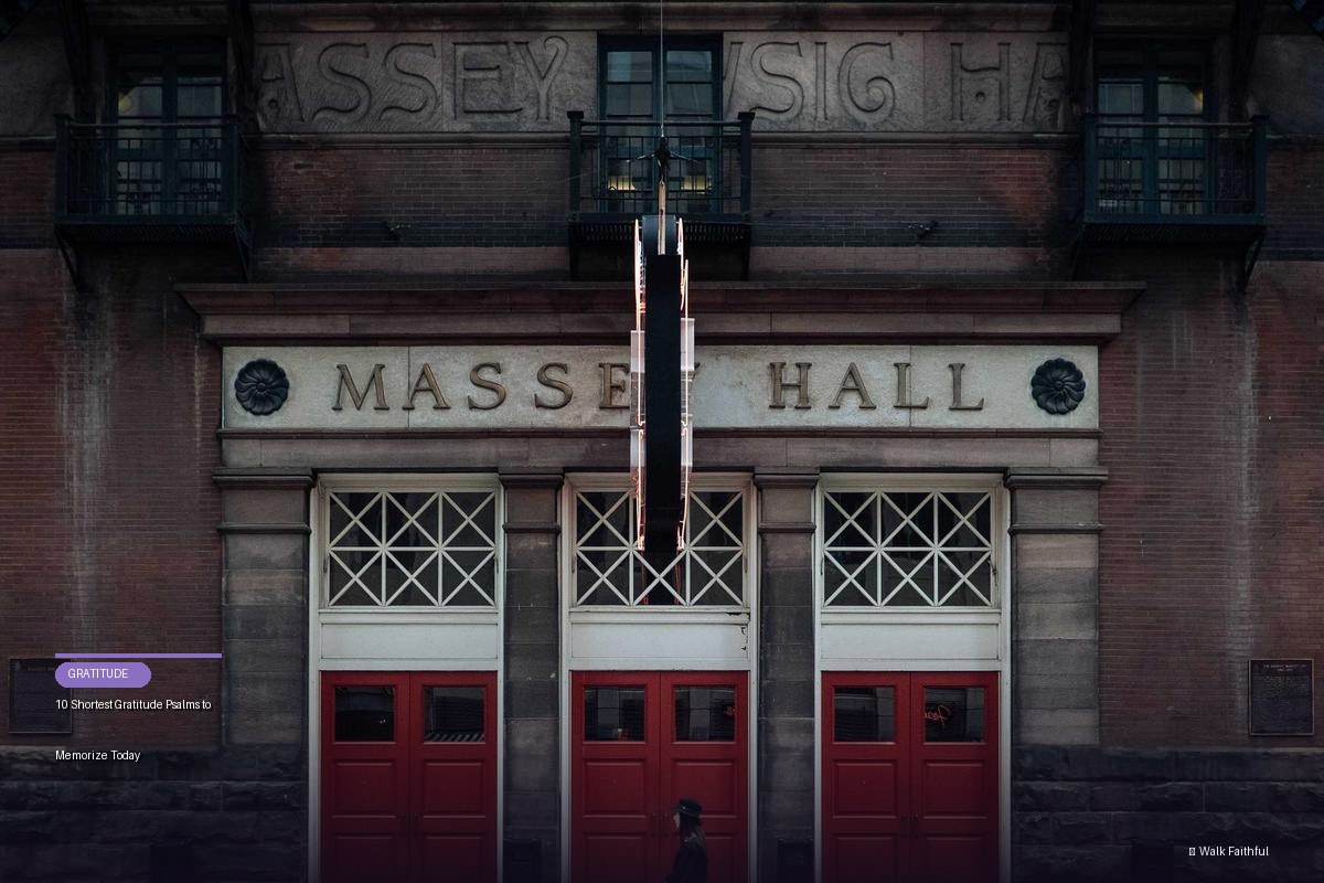 10 Shortest Gratitude Psalms to Memorize Today