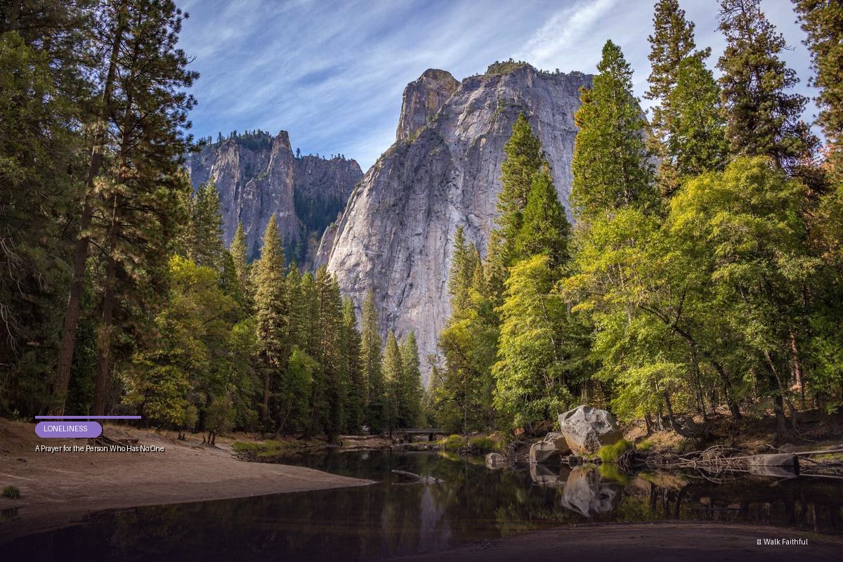 A Prayer for the Person Who Has No One