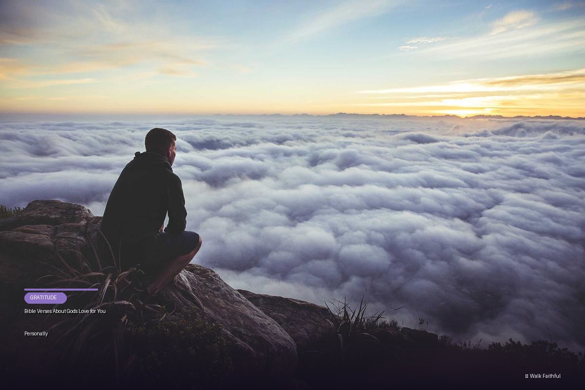 Bible Verses About Gods Love for You Personally