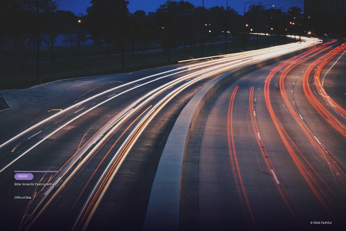 Bible Verses for Dealing with a Difficult Boss