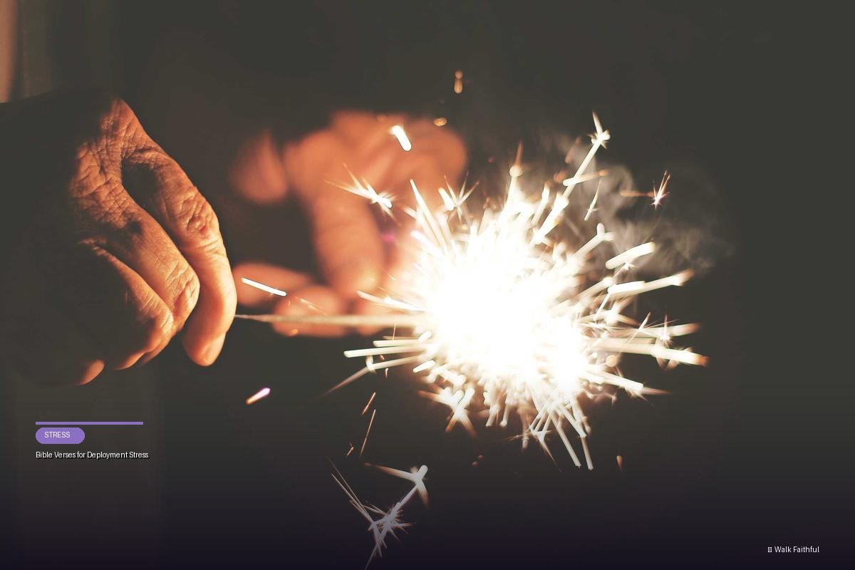 Bible Verses for Deployment Stress