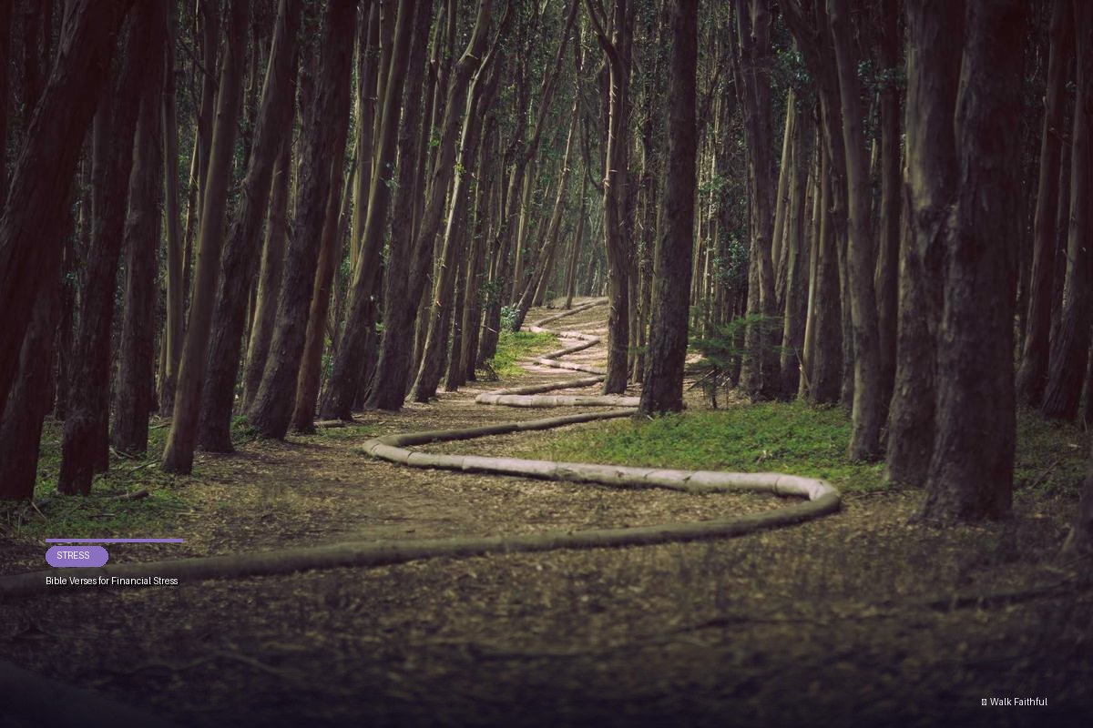 Bible Verses for Financial Stress