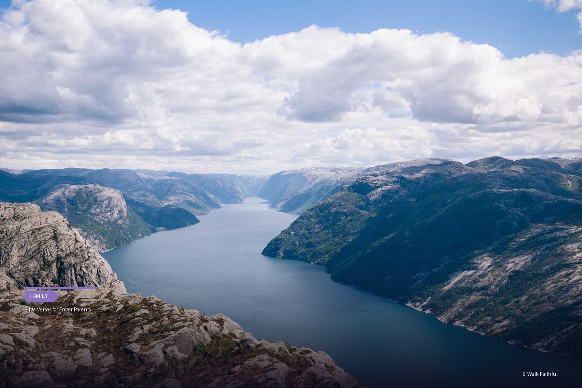 Bible Verses for Foster Parents