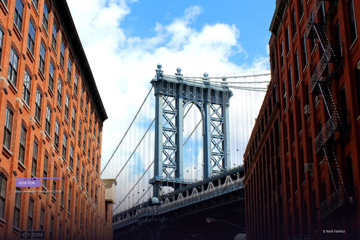 Bible Verses for Freedom in Christ