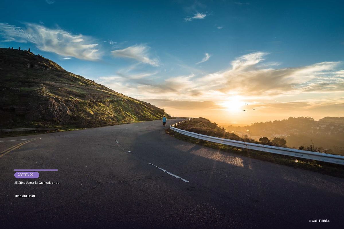 25 Bible Verses for Gratitude and a Thankful Heart