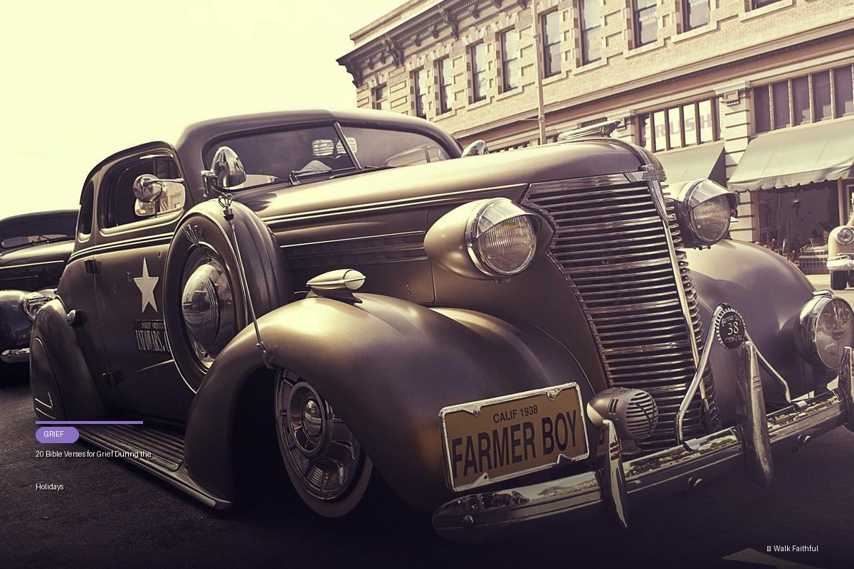 20 Bible Verses for Grief During the Holidays