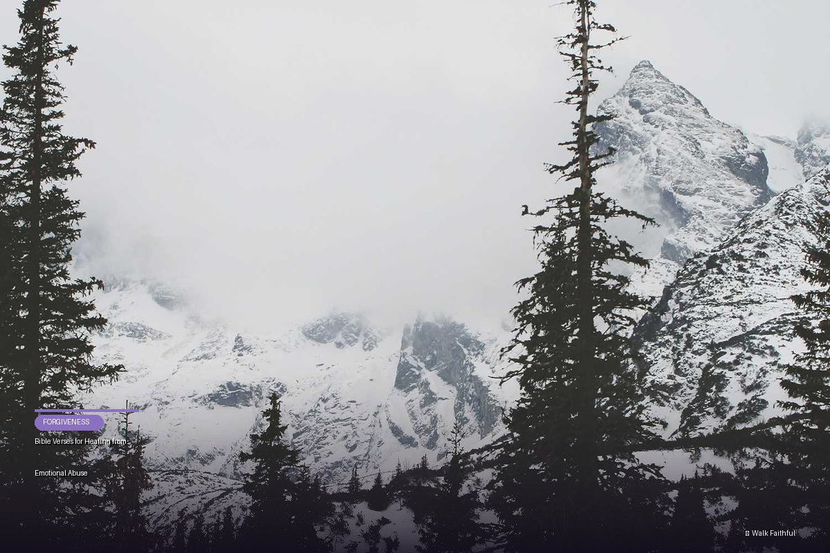 Bible Verses for Healing from Emotional Abuse