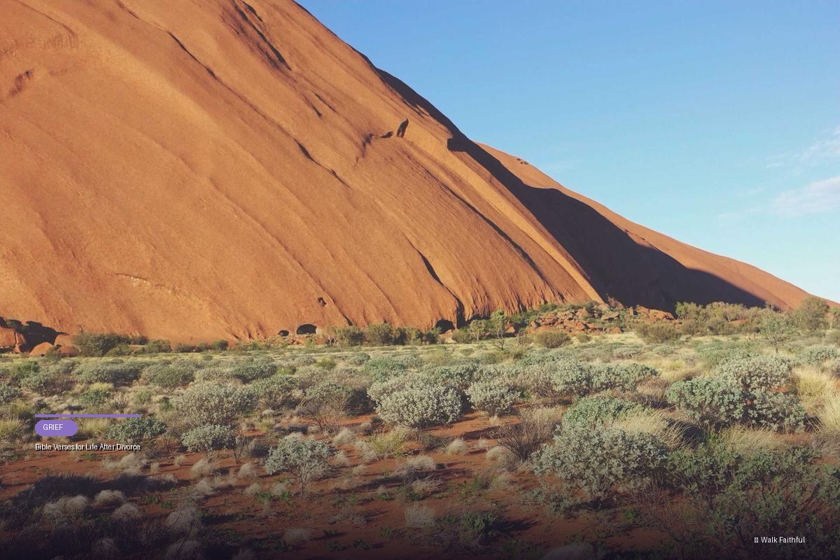 Bible Verses for Life After Divorce