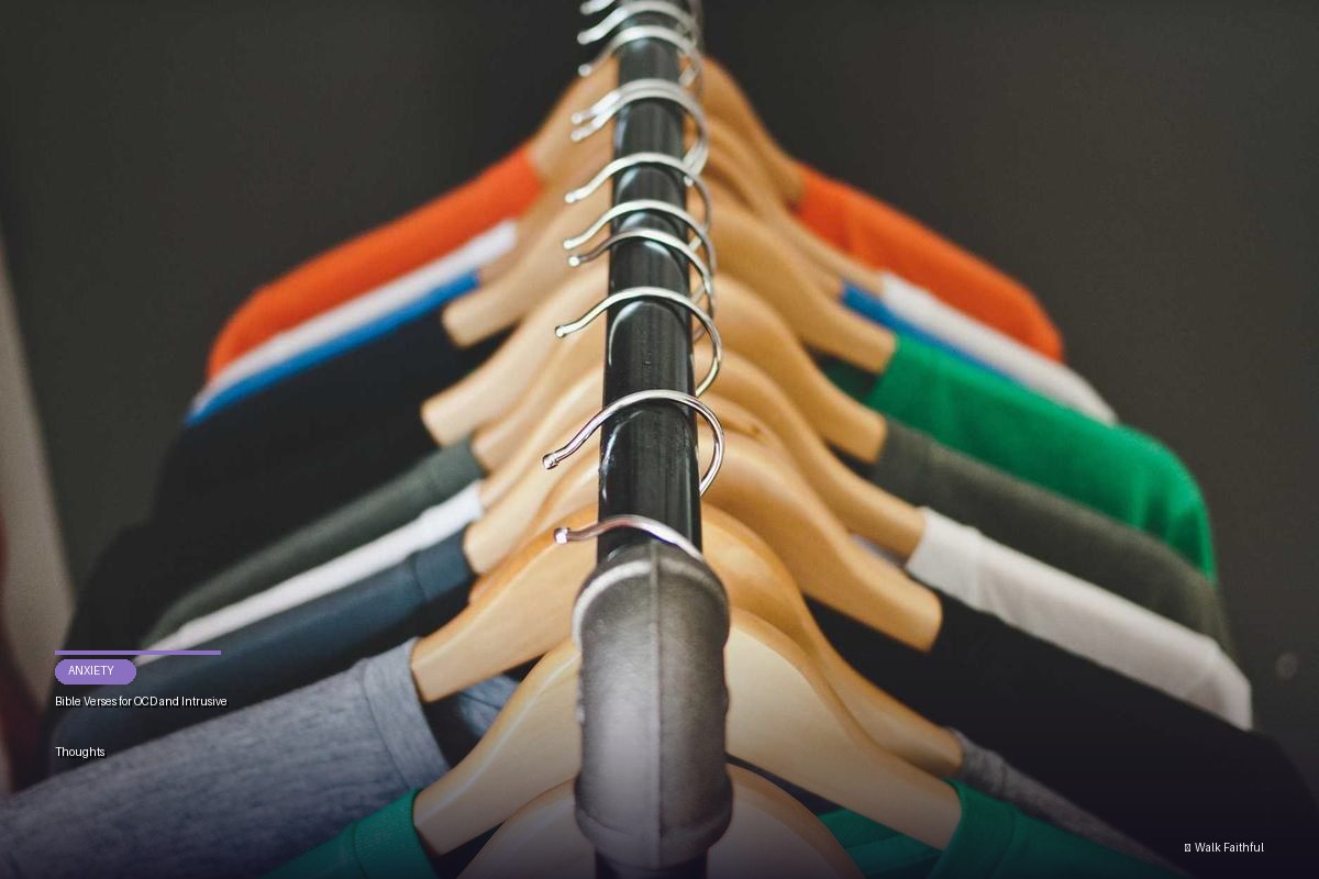 Bible Verses for OCD and Intrusive Thoughts