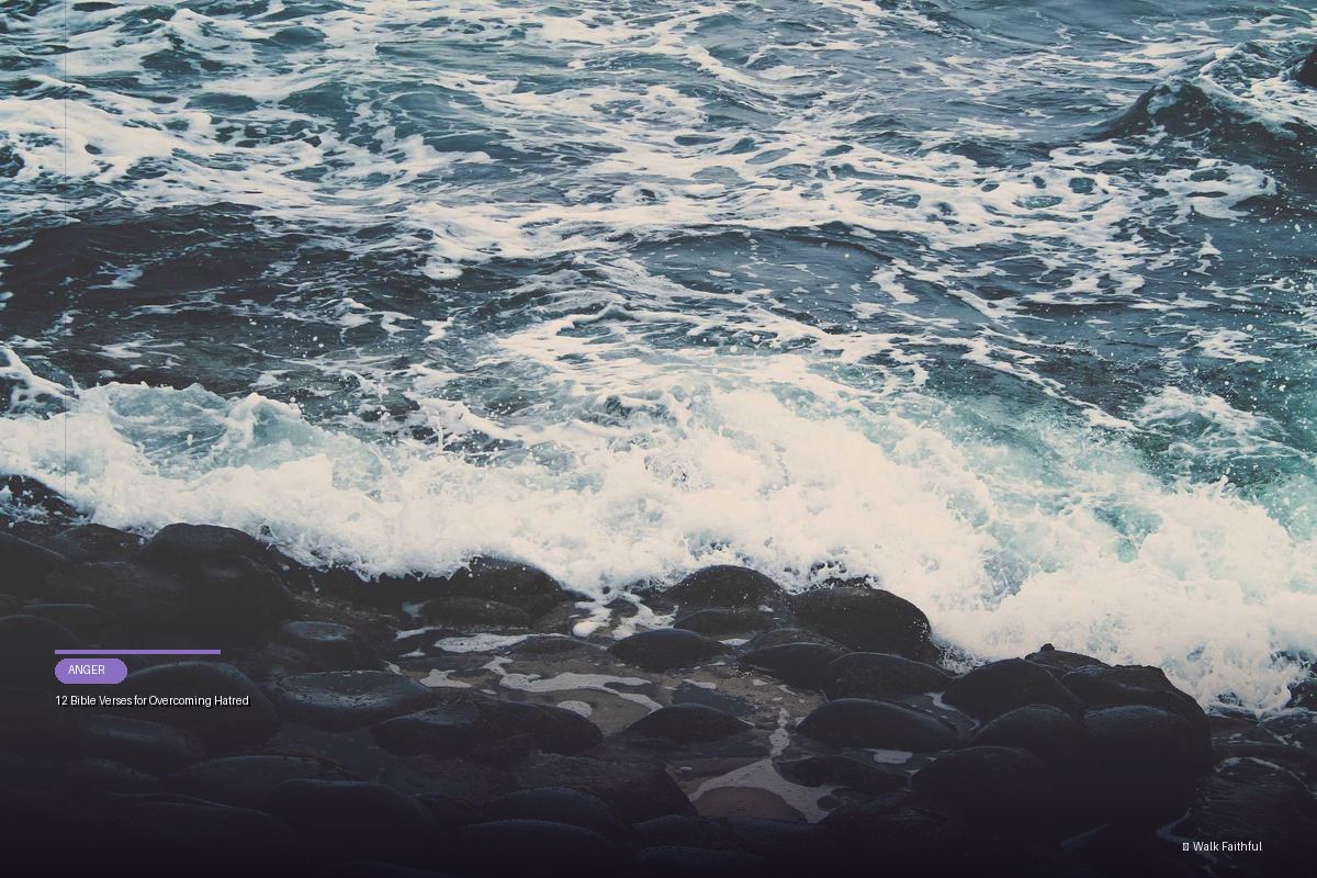 12 Bible Verses for Overcoming Hatred