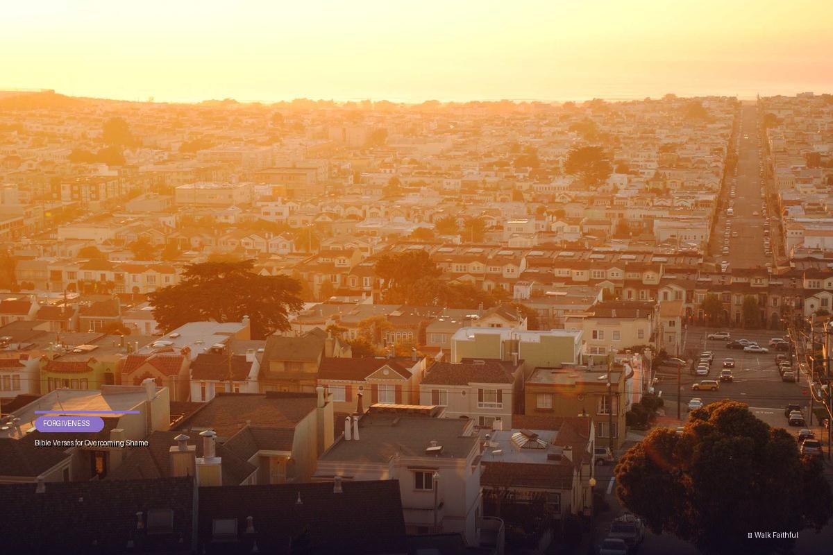 Bible Verses for Overcoming Shame