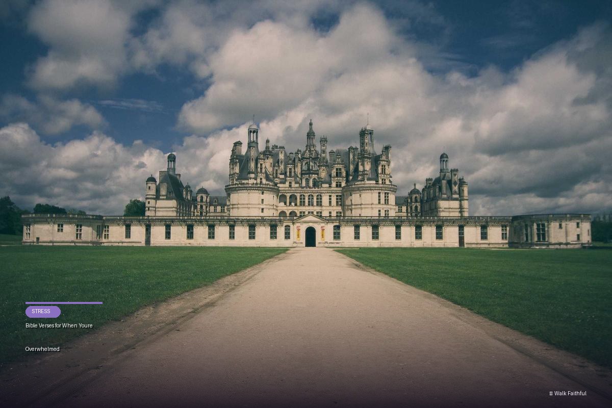 Bible Verses for When You’re Overwhelmed