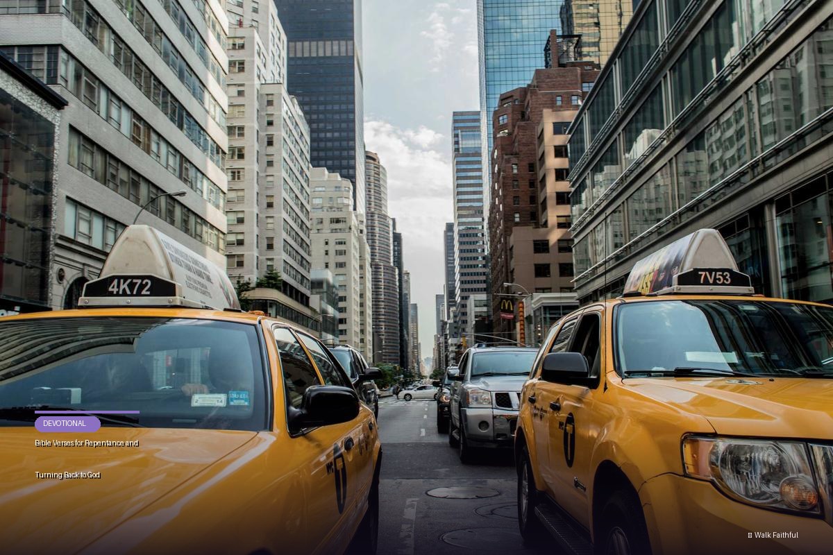 Bible Verses for Repentance and Turning Back to God