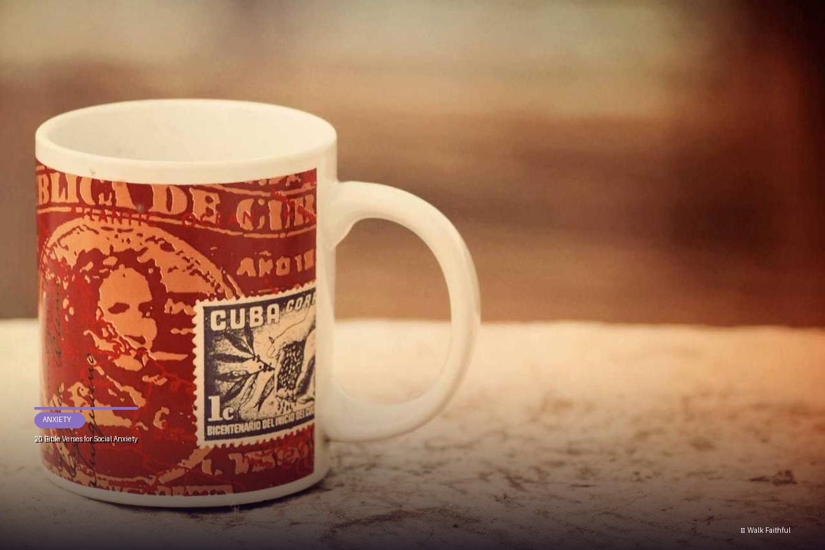 20 Bible Verses for Social Anxiety