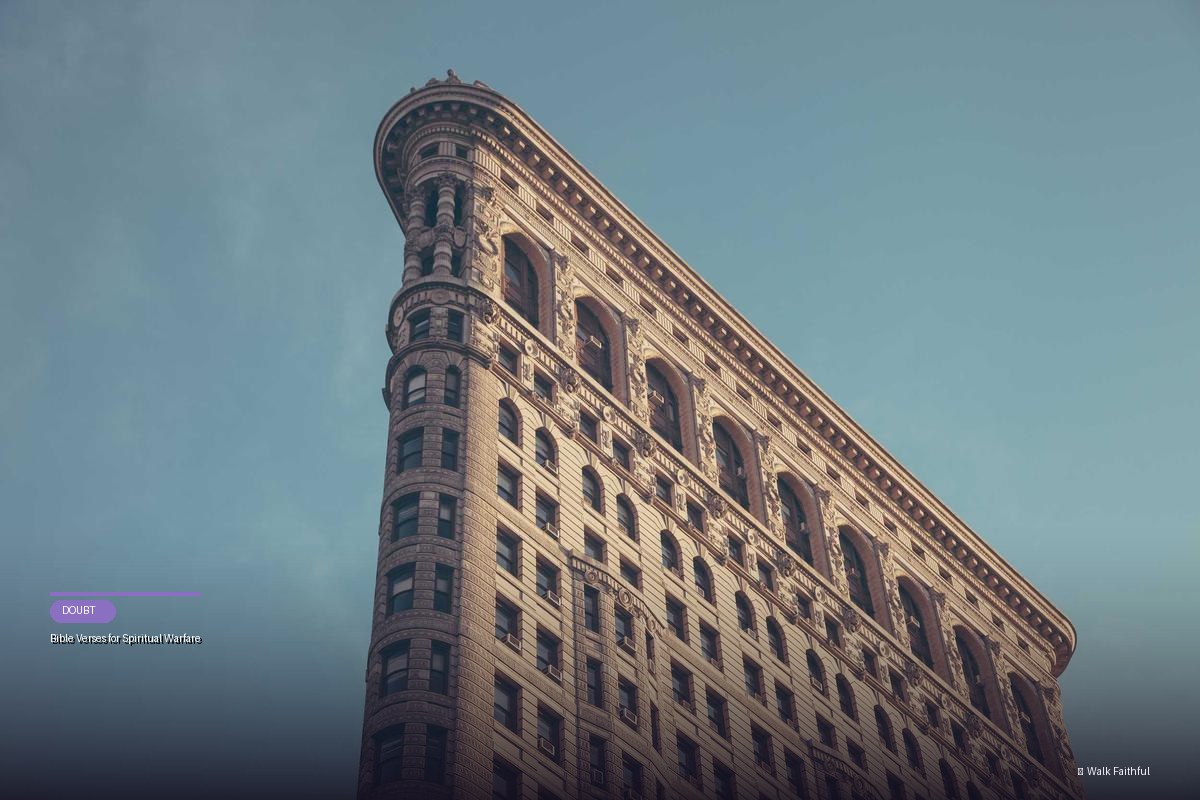 Bible Verses for Spiritual Warfare