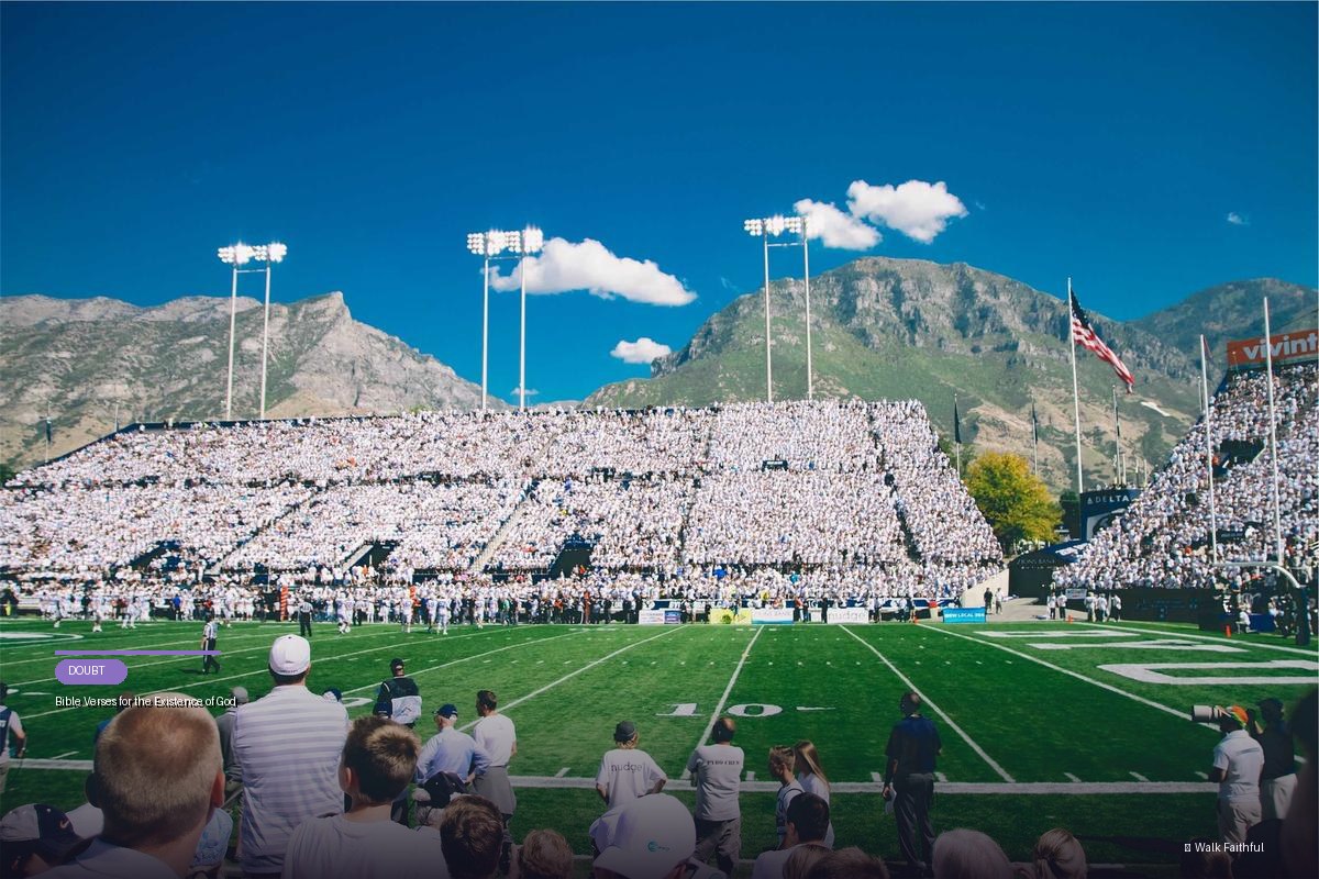 Bible Verses for the Existence of God