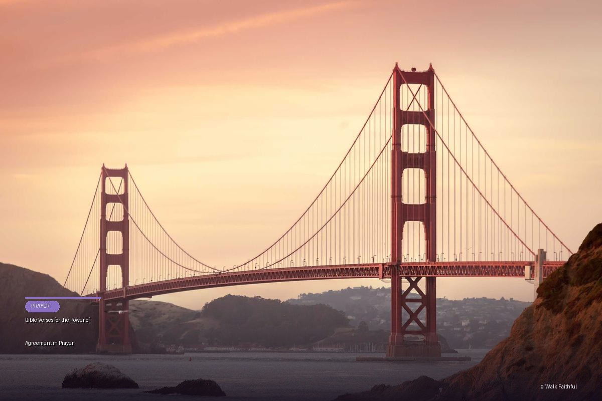 Bible Verses for the Power of Agreement in Prayer