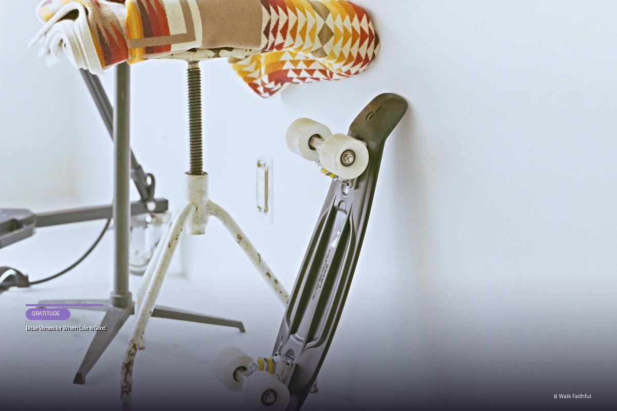 Bible Verses for When Life Is Good