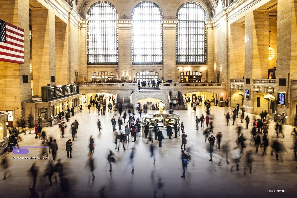 Does God Really Hear My Prayers