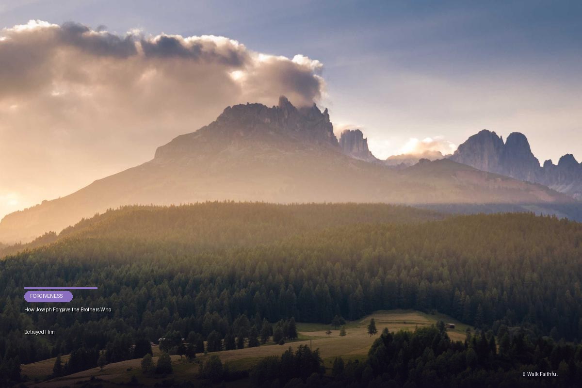 How Joseph Forgave the Brothers Who Betrayed Him