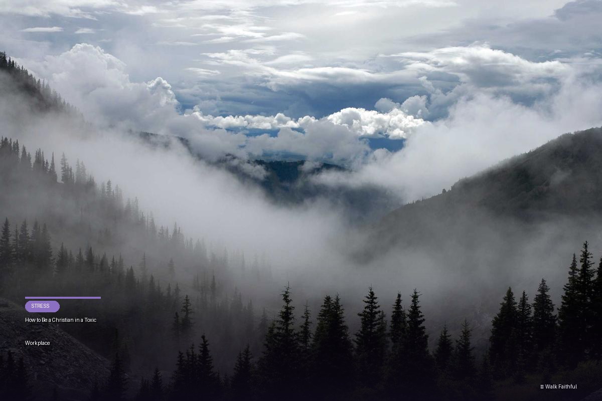 How to Be a Christian in a Toxic Workplace