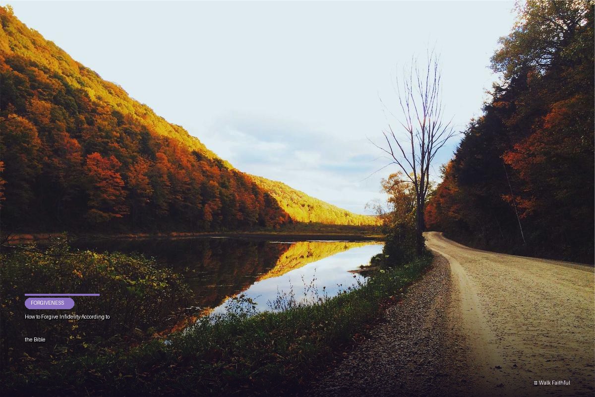 How to Forgive Infidelity According to the Bible