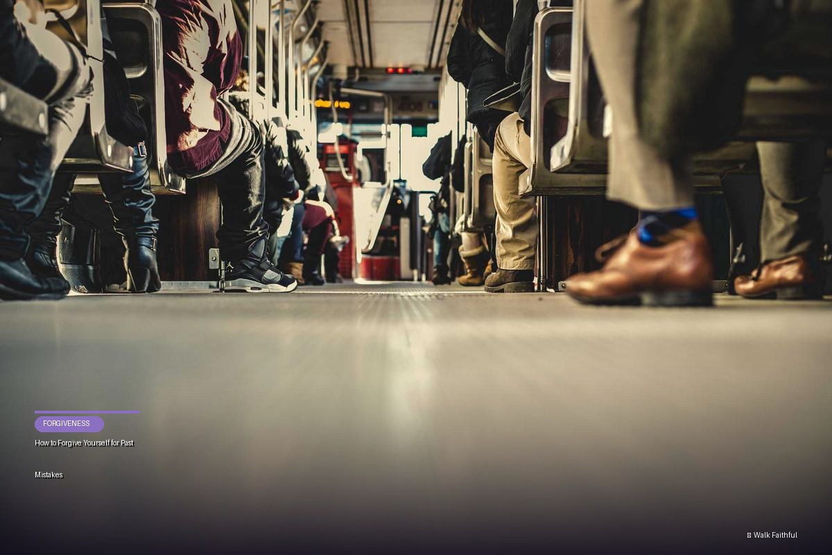 How to Forgive Yourself for Past Mistakes