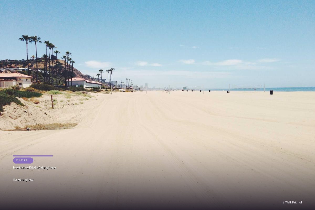 How to Know If God Is Calling You to Something New