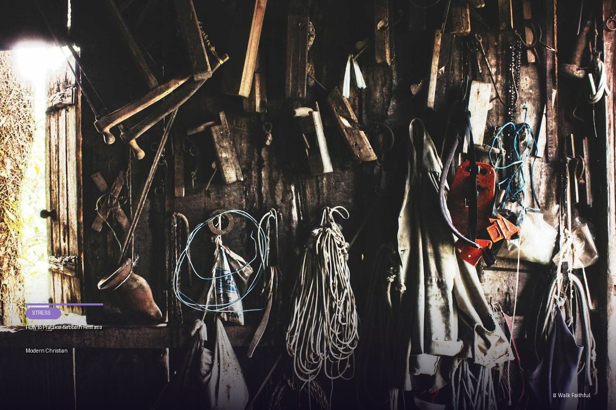 How to Practice Sabbath Rest as a Modern Christian