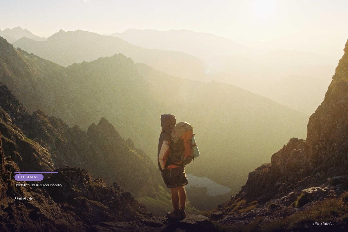 How to Rebuild Trust After Infidelity A Faith Guide