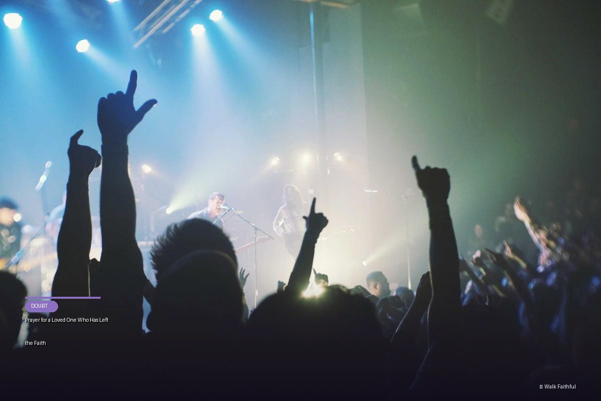 Prayer for a Loved One Who Has Left the Faith