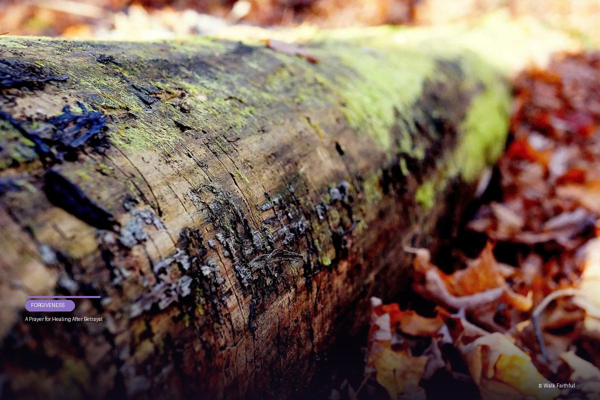 A Prayer for Healing After Betrayal