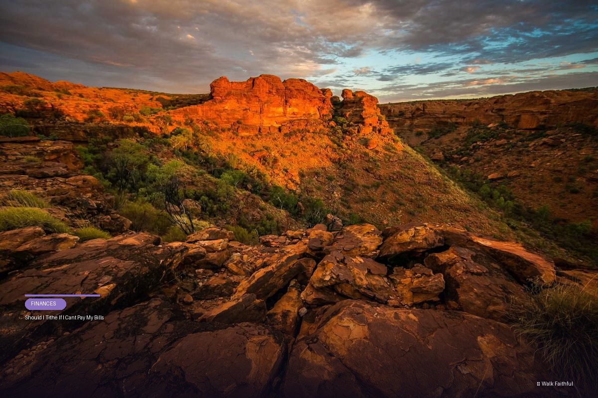 Should I Tithe If I Cant Pay My Bills