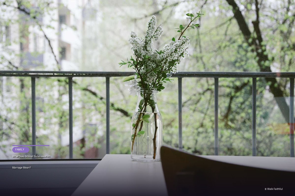 What Does Biblical Submission in Marriage Mean?