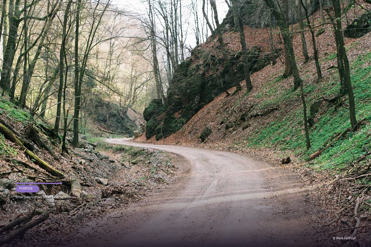 What Does God Say About Finding Your Purpose?