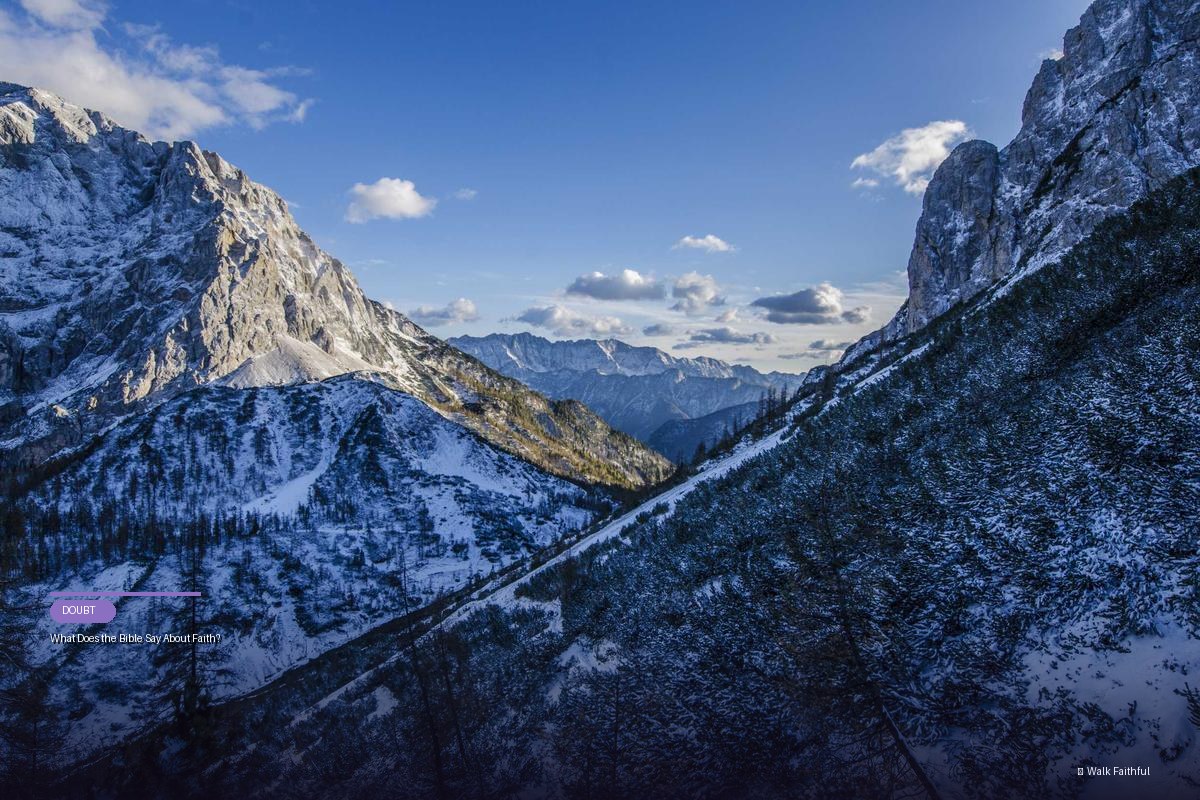 What Does the Bible Say About Faith?