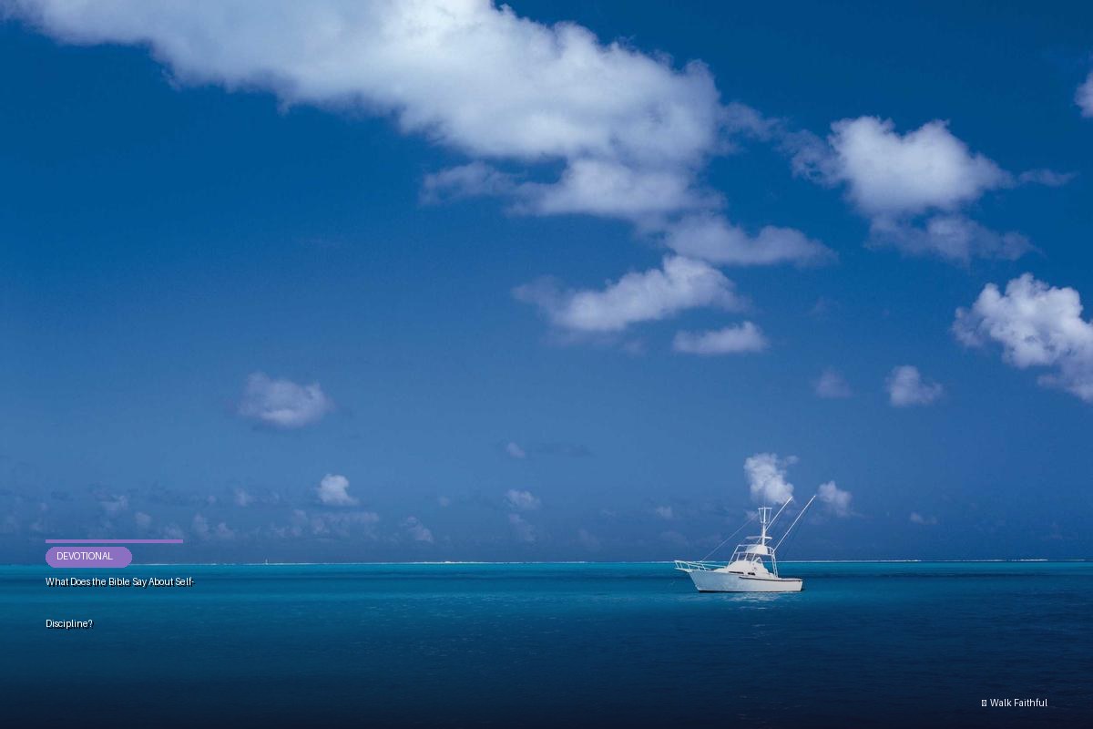 What Does the Bible Say About Self-Discipline?