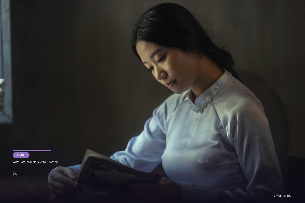 What Does the Bible Say About Testing God?