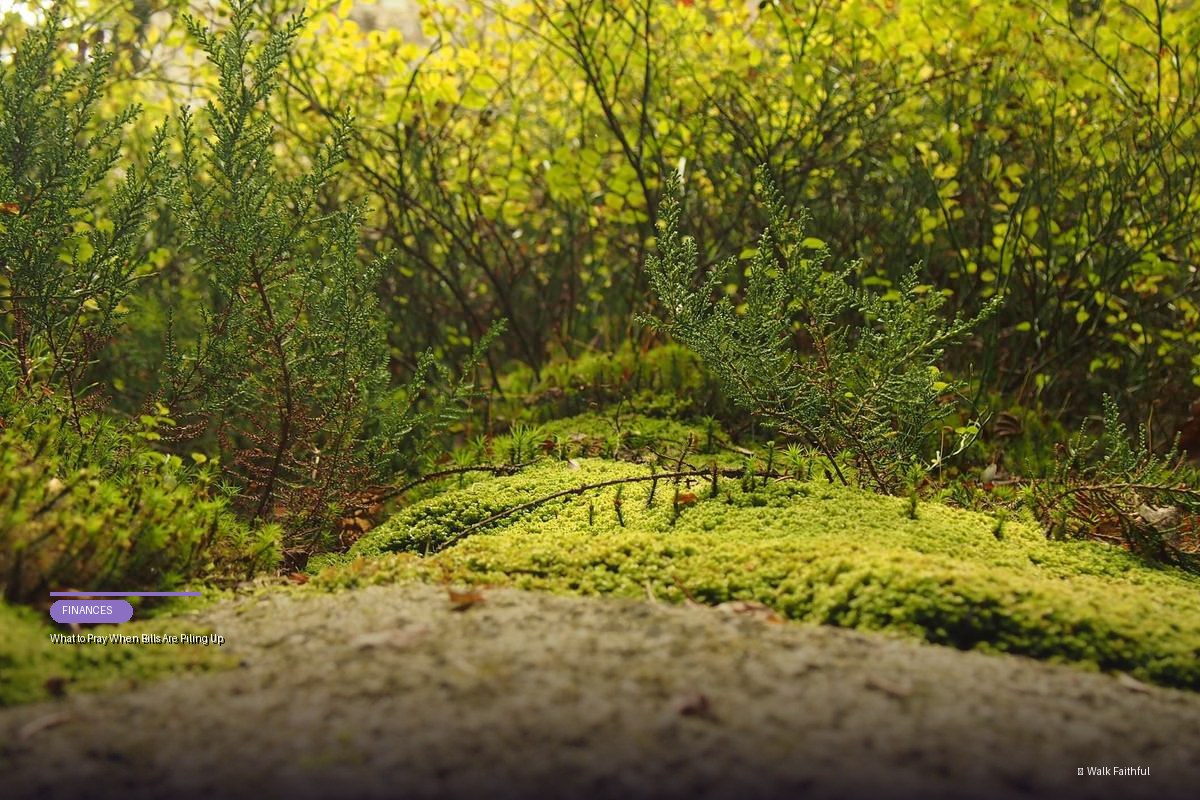 What to Pray When Bills Are Piling Up